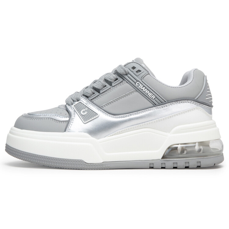 

Кроссовки C°BANNER Skateboarding Shoes Women's Low-top, серый