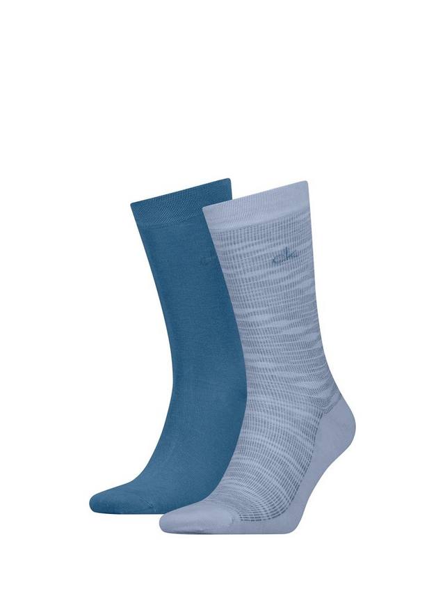 

Носки для экипажа Calvin Klein, цвет Blue Combo