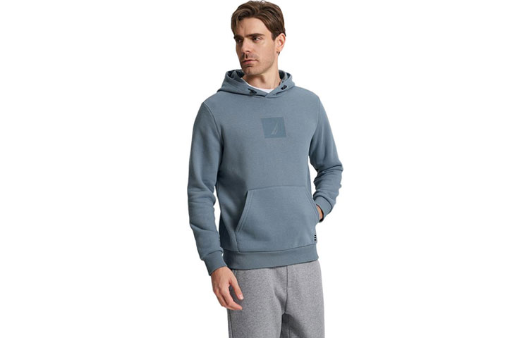 

NAUTICA Белая парусная толстовка мужская, Белый, NAUTICA Белая парусная толстовка мужская