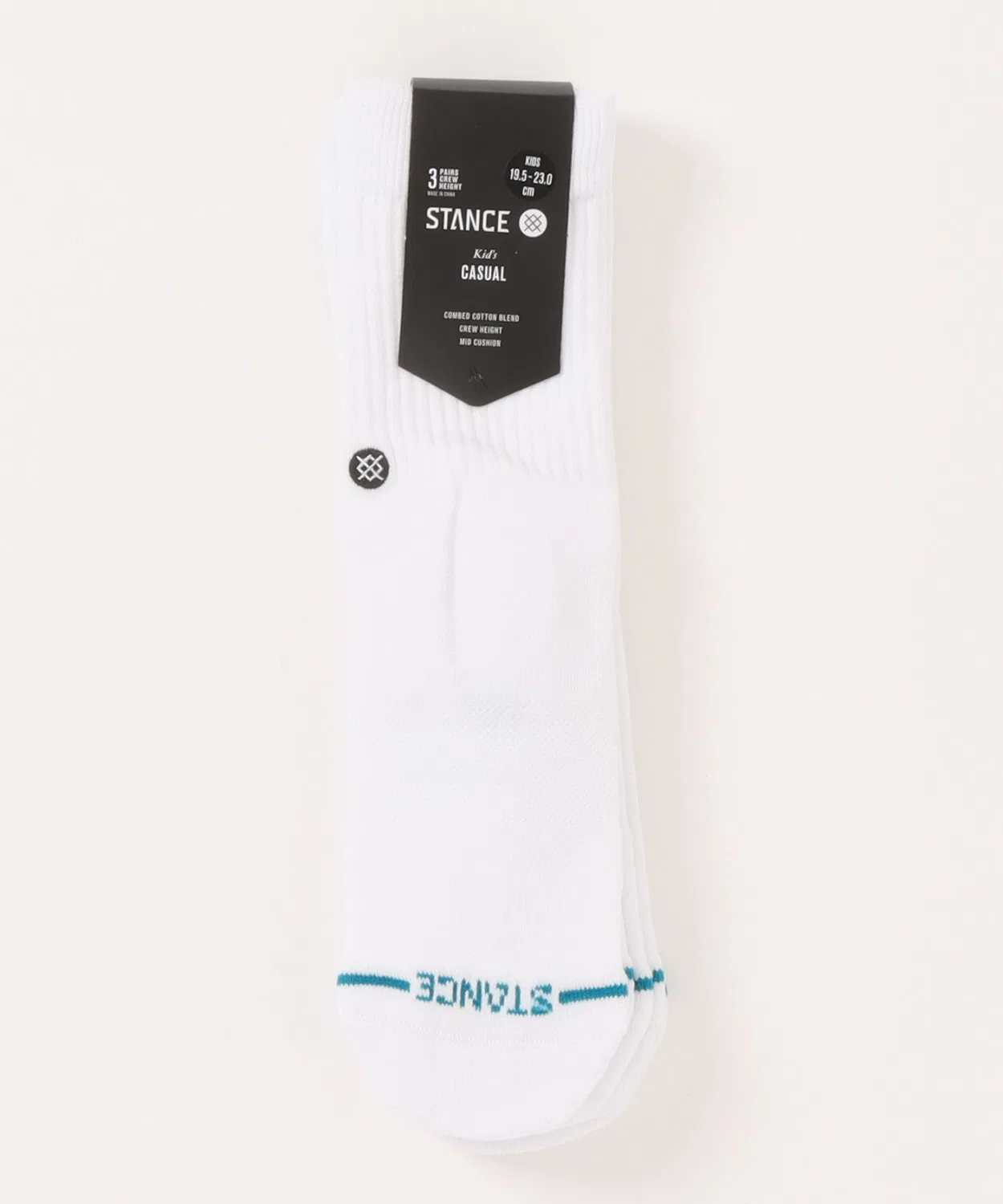 Носки детские 3 пары Stance Icon ST белые