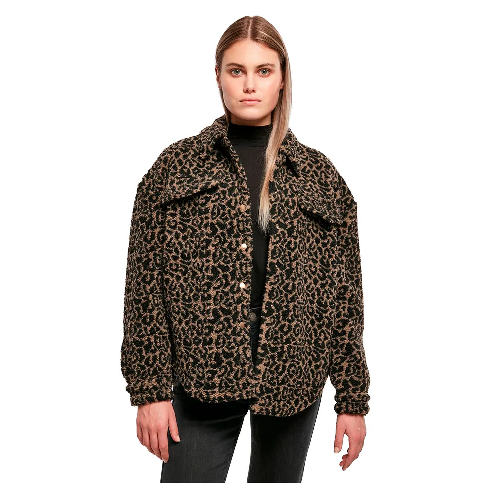 

Верхняя рубашка Urban Classics AOP Sherpa, коричневый