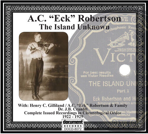 

CD диск Robertson, a.C.(Eck): The Island Unknown