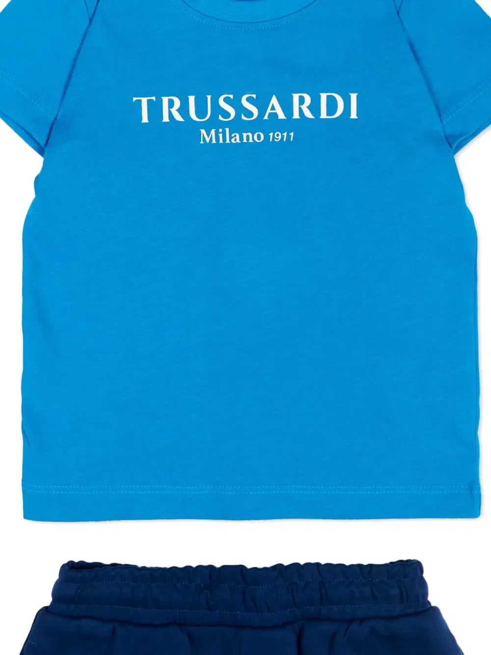 Спортивный костюм с логотипом Trussardi Junior, синий — фото 3