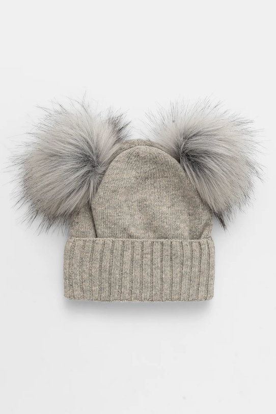 

Детская шерстяная шапка BRIELLE IIA Jamiks, серый