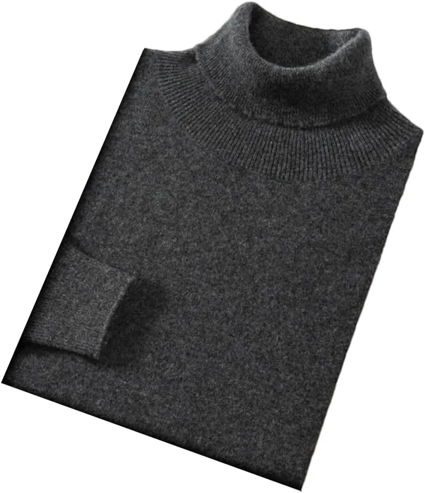 

Мужской свитер водолазка из кашемира