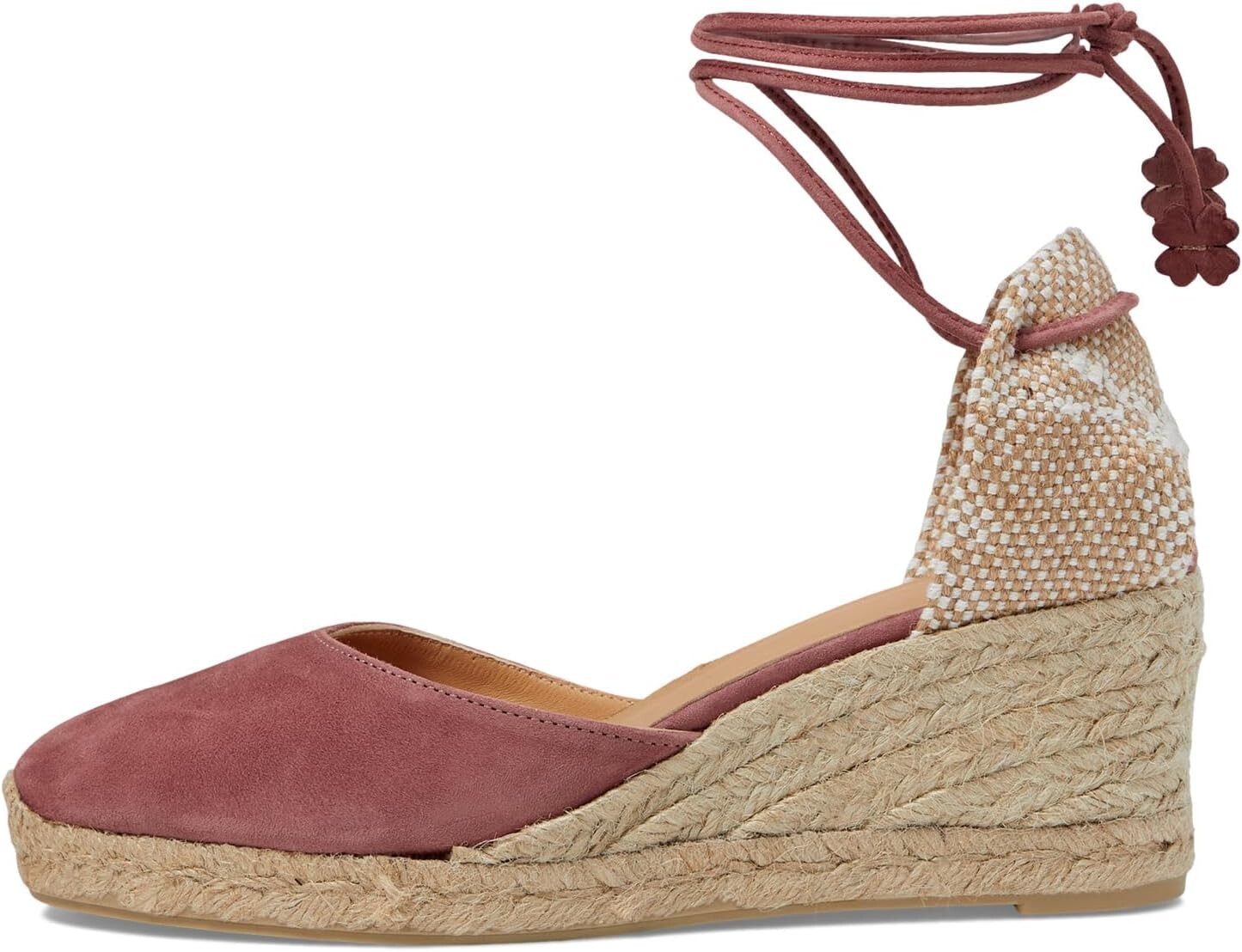 Туфли CASTANER Carina 60mm Wedge Espadrille, цвет Marsala — фото 4
