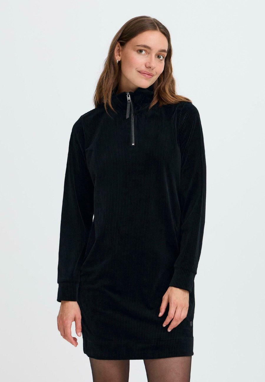 

Платье Oxmo OXEBBA HALFZIP, Black