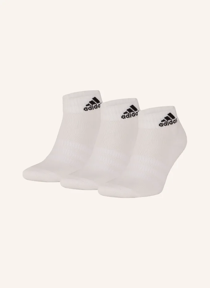 

Комплект из 3 мягких носков Adidas, черный