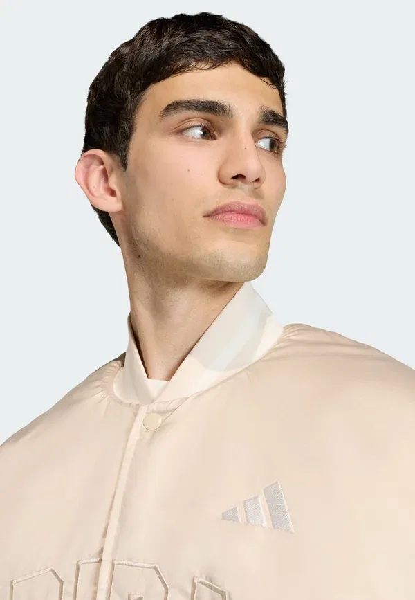 Куртка-бомбер Adidas Sportswear, кристальный лен — фото 3