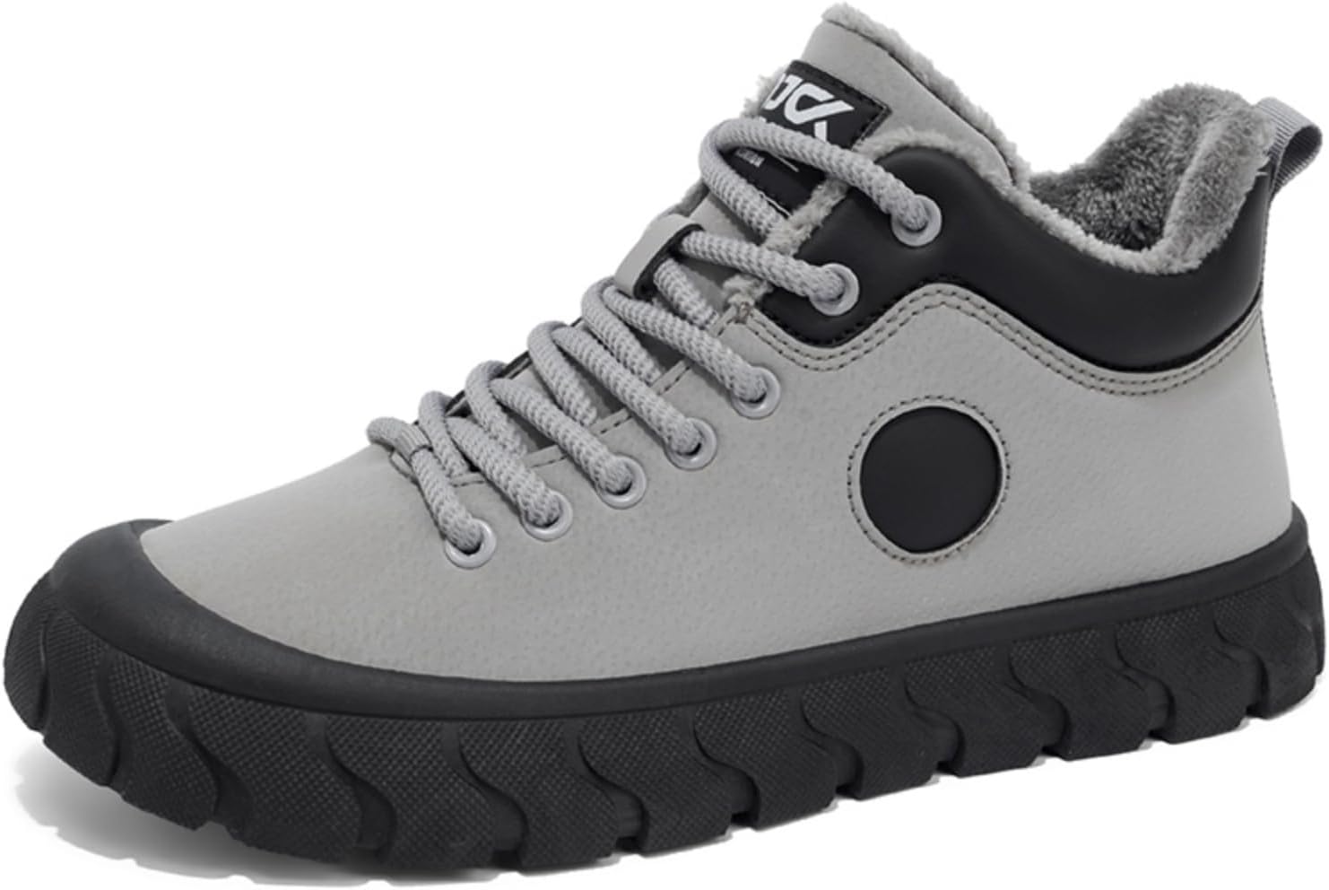 

Мужские зимние ботинки средней высоты с флисовой подкладкой: регулировка шнуровки, теплый пушистый дизайн, противоскользящая толстая подошва, стильные детали- идеально подходят для повседневной носки в холодную погоду и для отдыха на улице Khwfj...