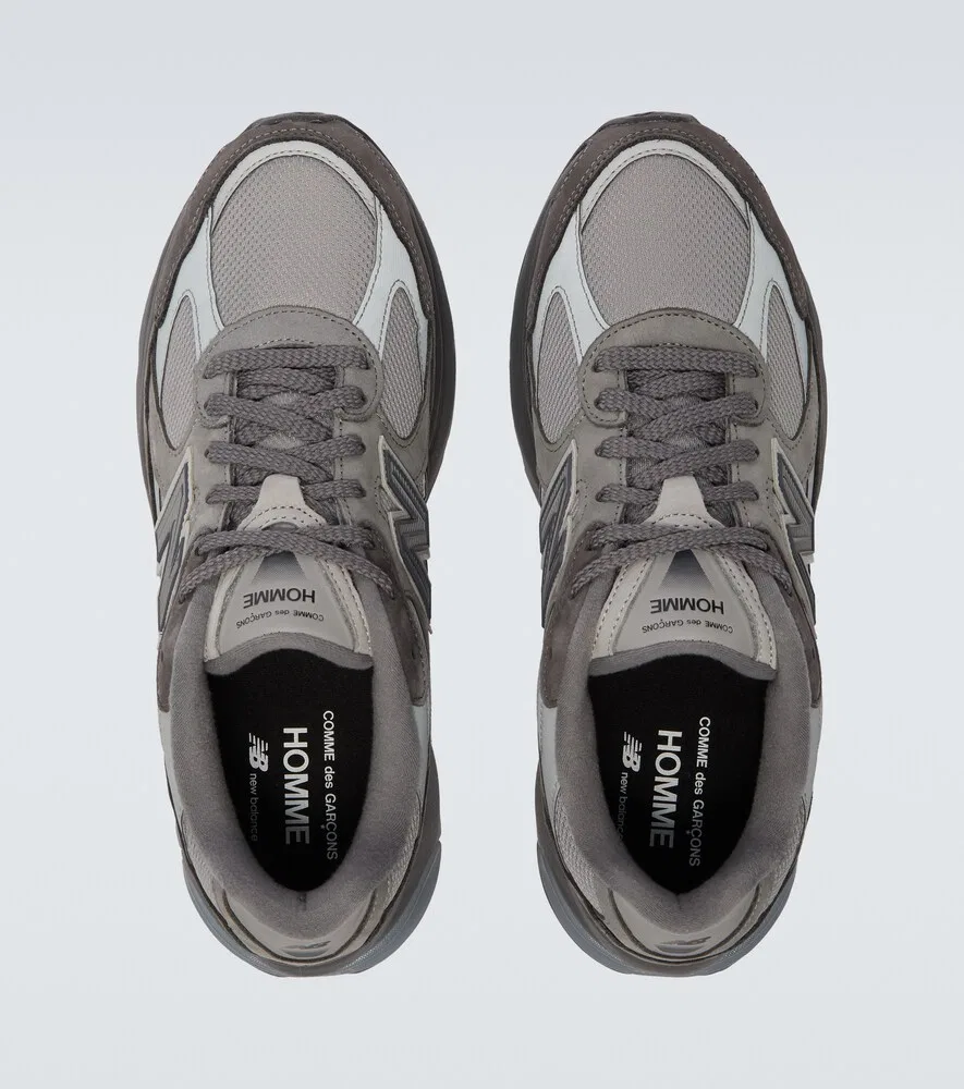 Кроссовки New Balance 2010 с замшевой отделкой Comme des Garçons Homme, серый — фото 4