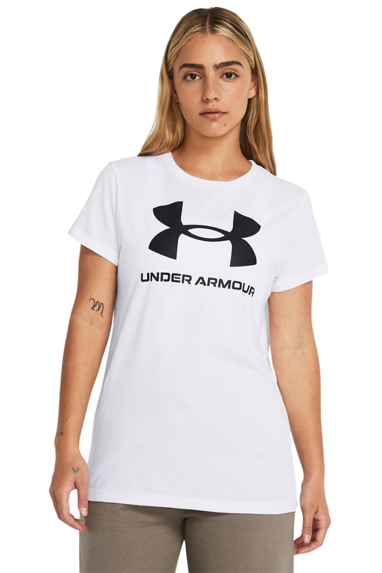 

Спортивная футболка с логотипом Sportstyle Rival Under Armour, черный