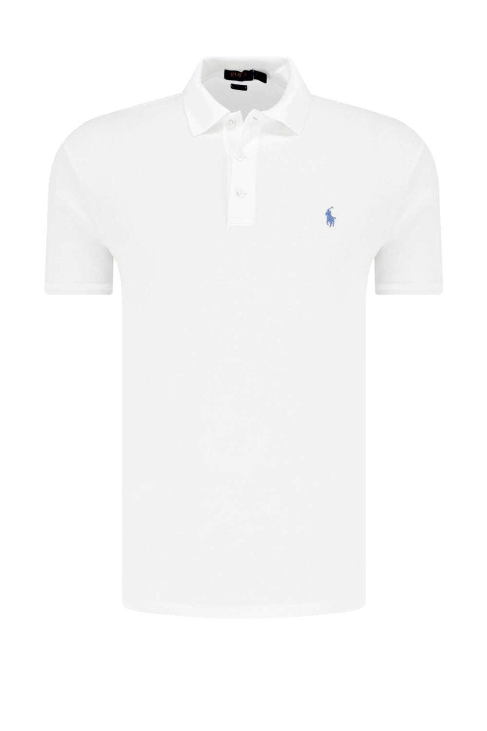 

Поло POLO RALPH LAUREN slim fit pique, белый