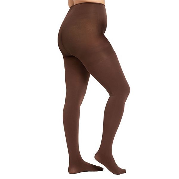 

Женские колготки plus size premium opaque Eloquii, Chocolate Truffle