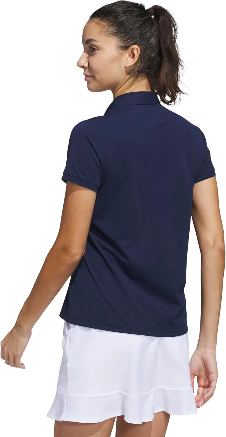 Пolo женское adidas Ultimate365 Tour Twistknit, Collegiate Navy — фото 4