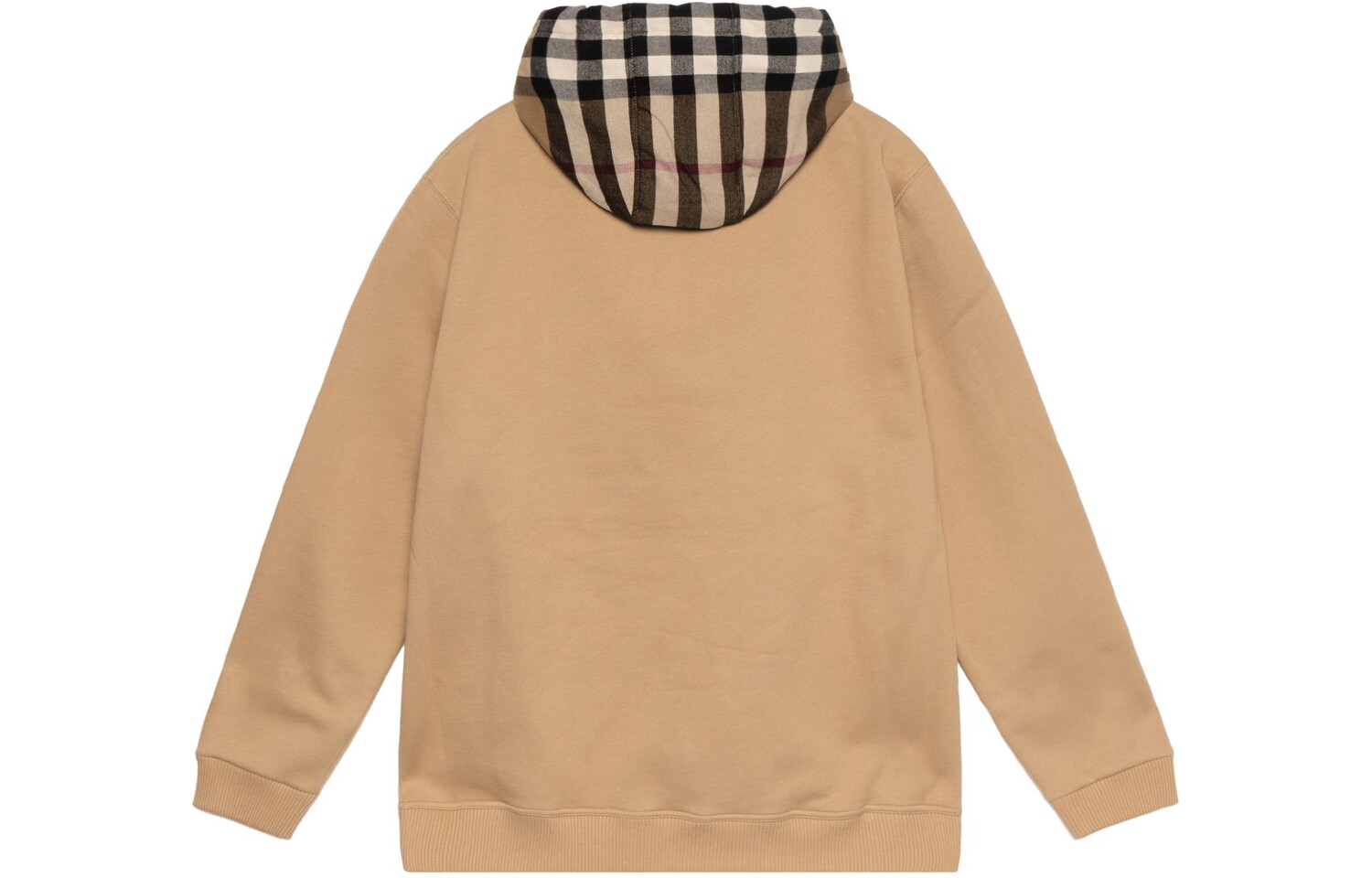 Толстовка Burberry, женская, хаки, клетчатая — фото 2