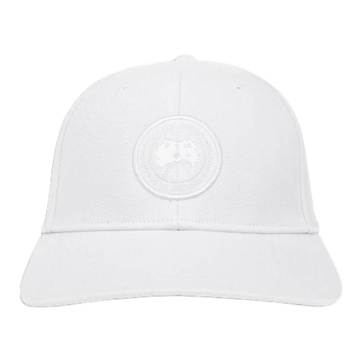 

Кепка с изогнутым козырьком и логотипом Canada Goose, белый
