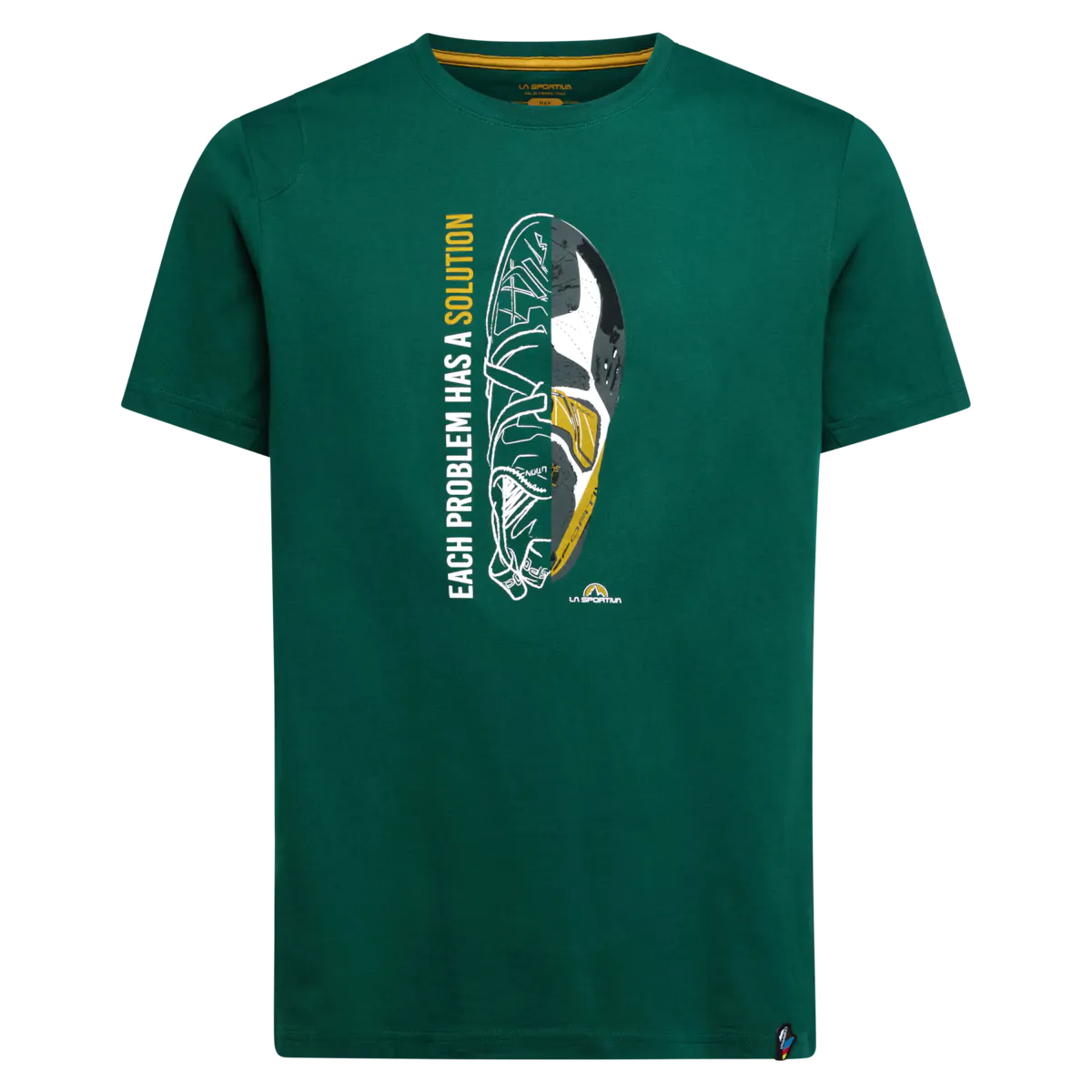 

Мужская футболка LA SPORTIVA Solution, бирюзовый