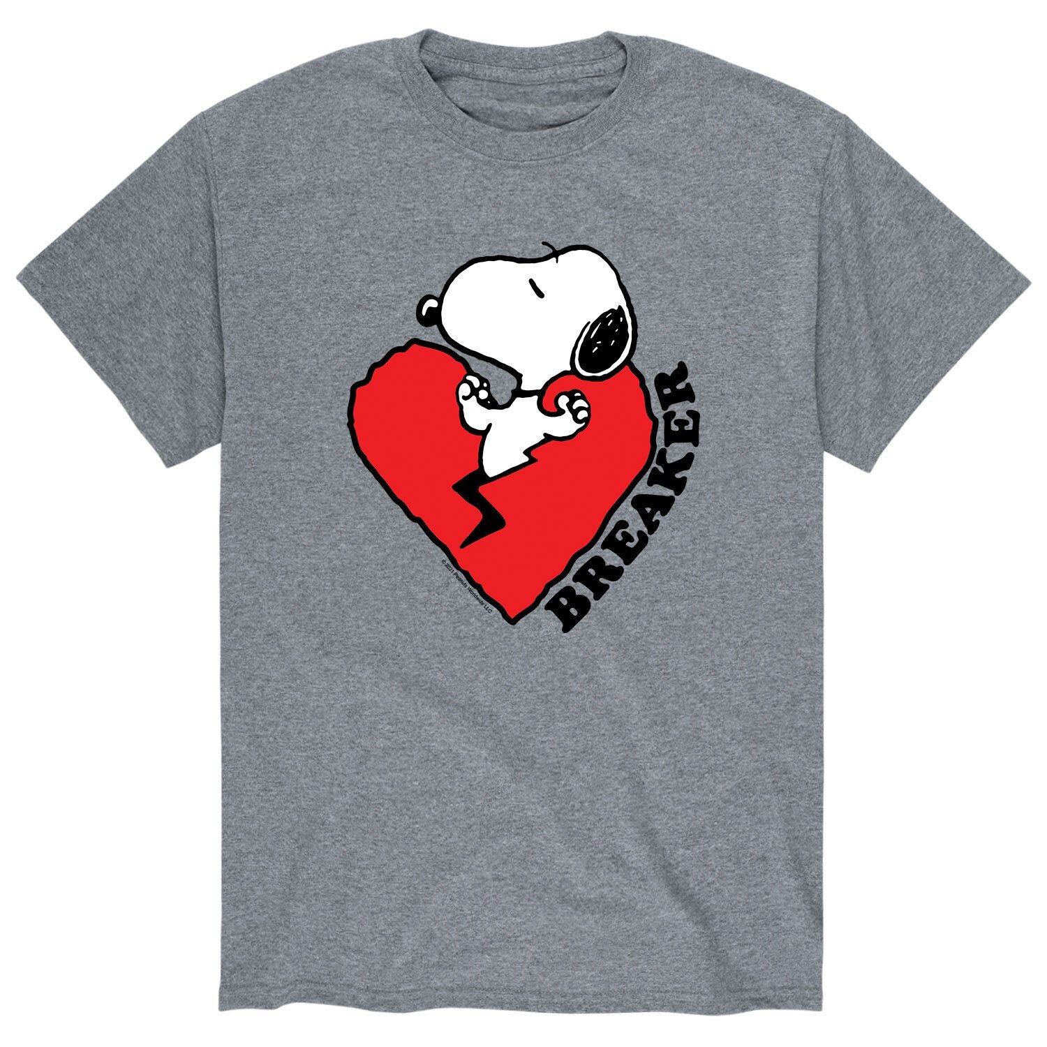 

Мужская футболка Heart Breaker с арахисом Licensed Character