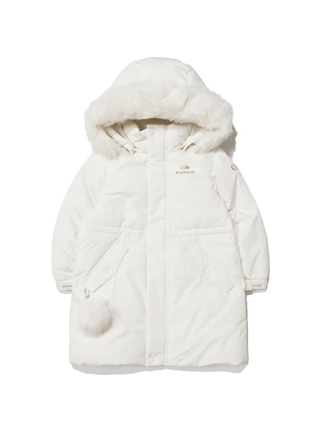 Детская пуховая куртка Kiki цвета крем от Eider