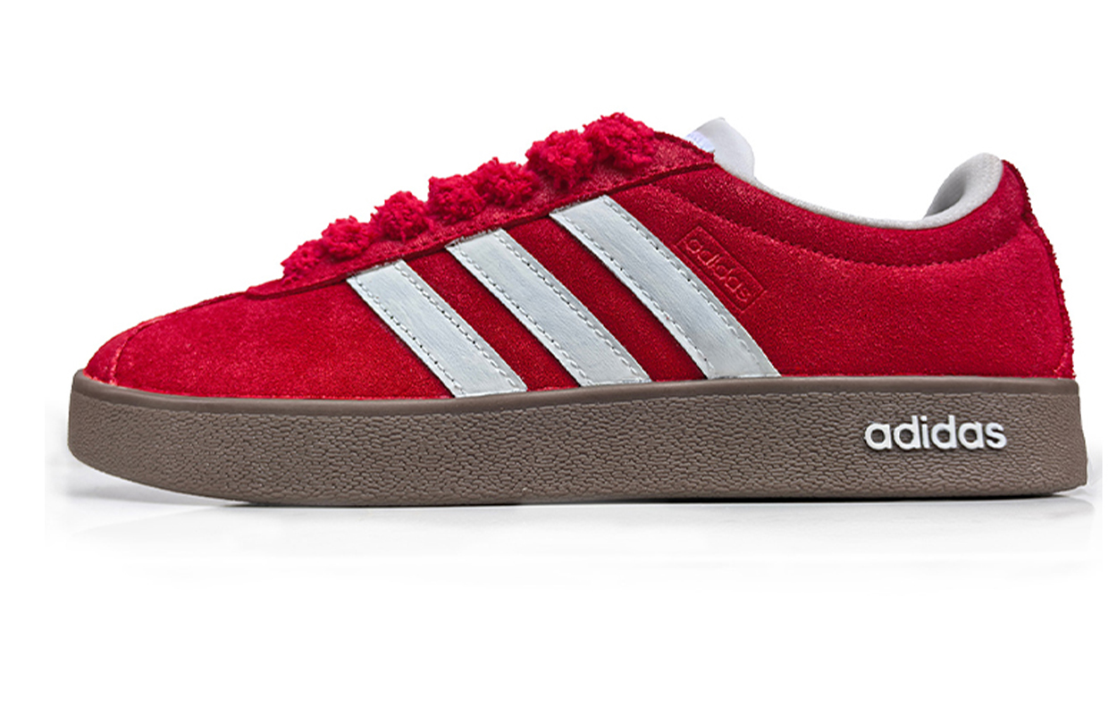 

Adidas Скользостойкие износостойкие низкие скейтерские кроссовки унисекс красные, цвет Red