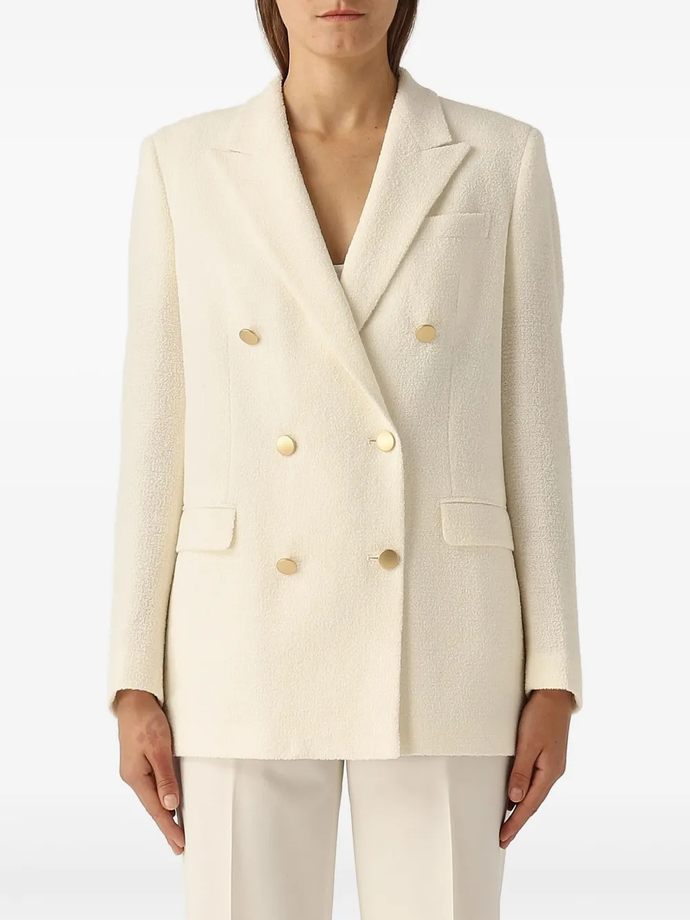 

Двубортный блейзер TAGLIATORE, нейтральный