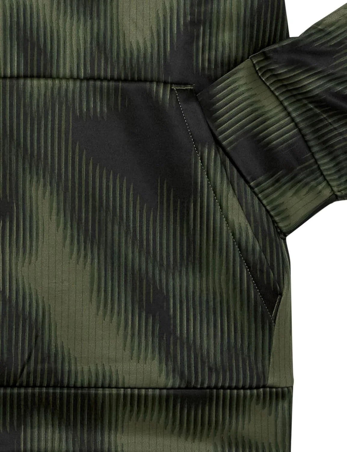 Детская флисовая толстовка Under Armour с принтом Under Armour, (390) Marine Od Green//Black — фото 3