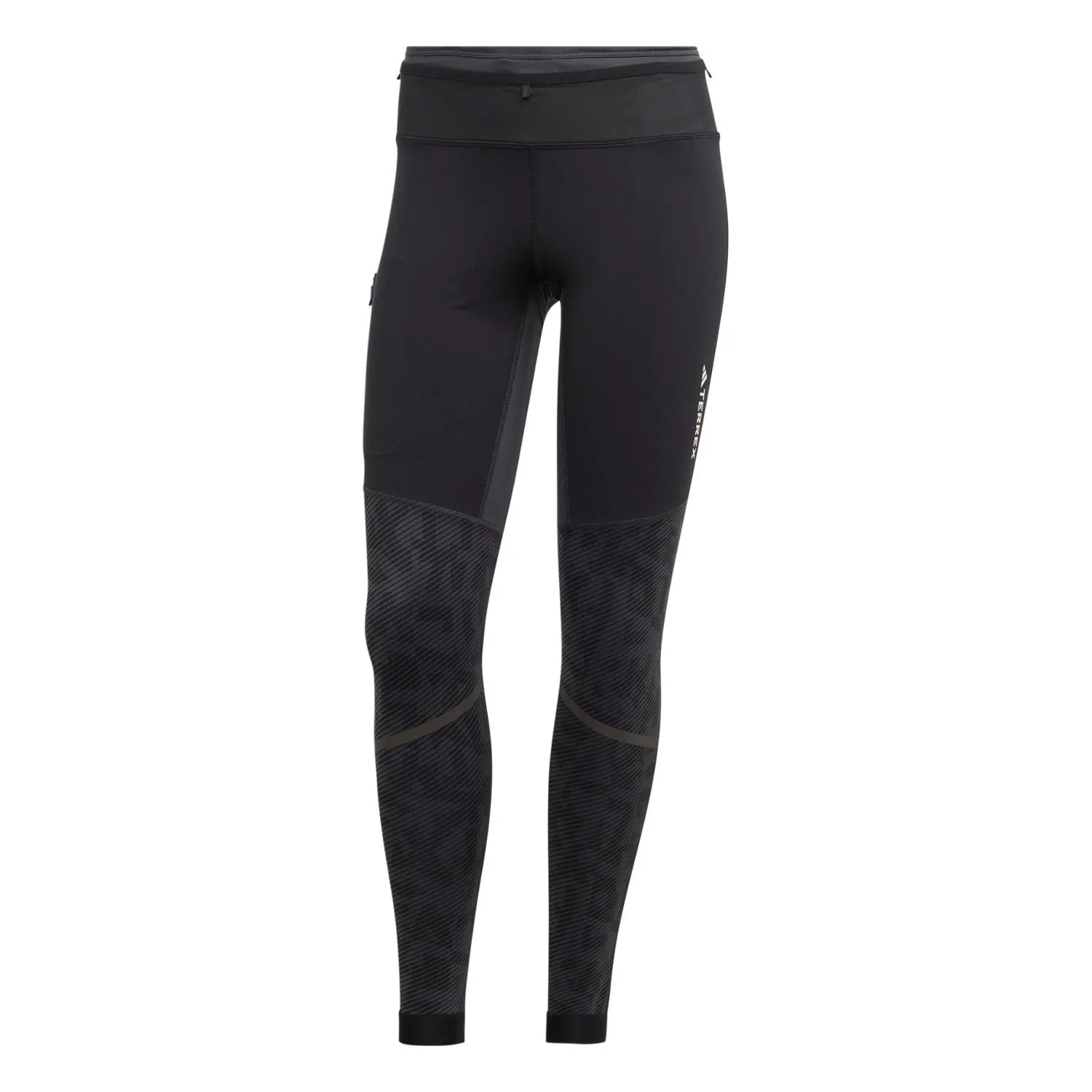 

Тайтсы для трейлраннинга Terrex Agravic - женские adidas, Carbon