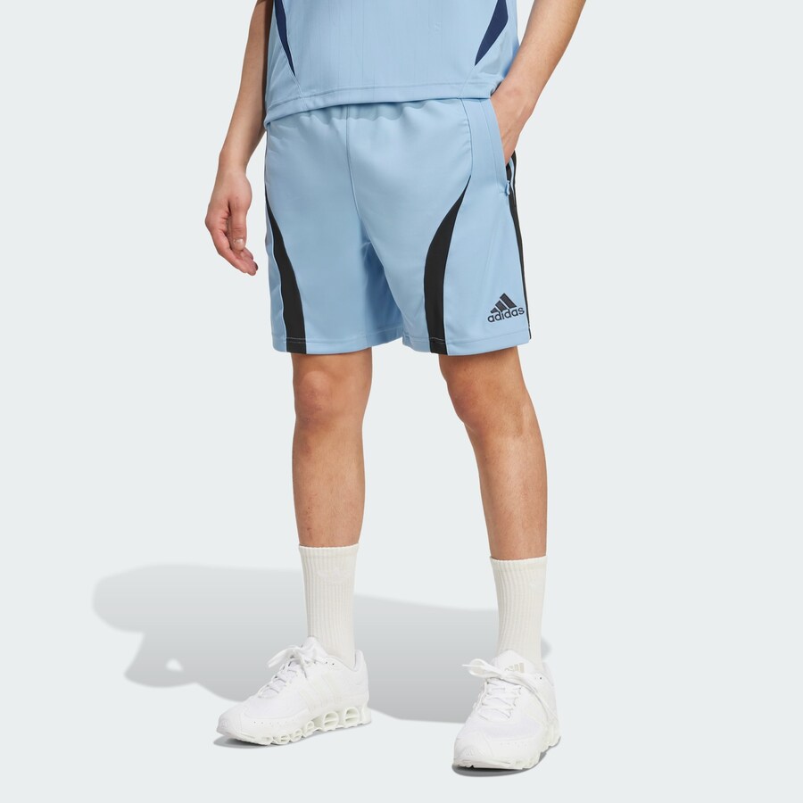 Брюки свободного кроя ADIDAS ORIGINALS Teamgeist Adicolor, Light blue — фото 2