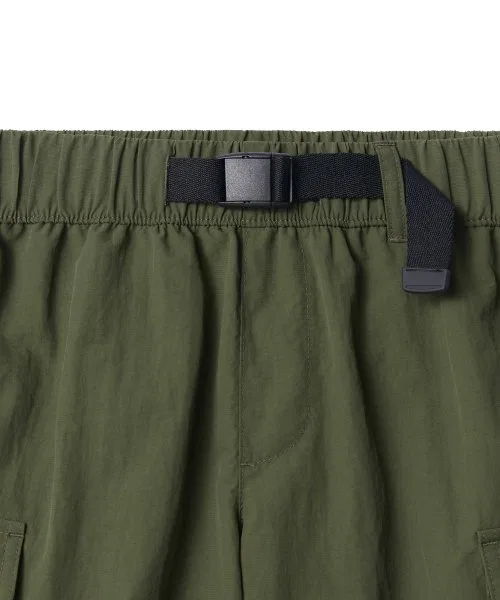 Детские карго шорты MUSINSA STANDARD KIDS с нейлоновым ремнем — фото 4