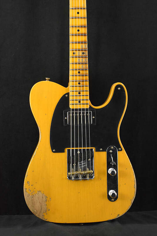 

Электрогитара Fender Limited Edition HS Blackguard Tele Heavy Relic - Aged Butterscotch Blonde