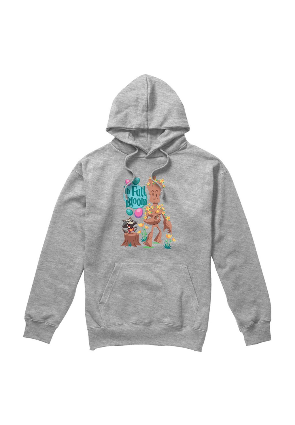 

Толстовка GUARDIANS OF THE GALAXY IN FULL BLOOM PRINT Marvel, серый