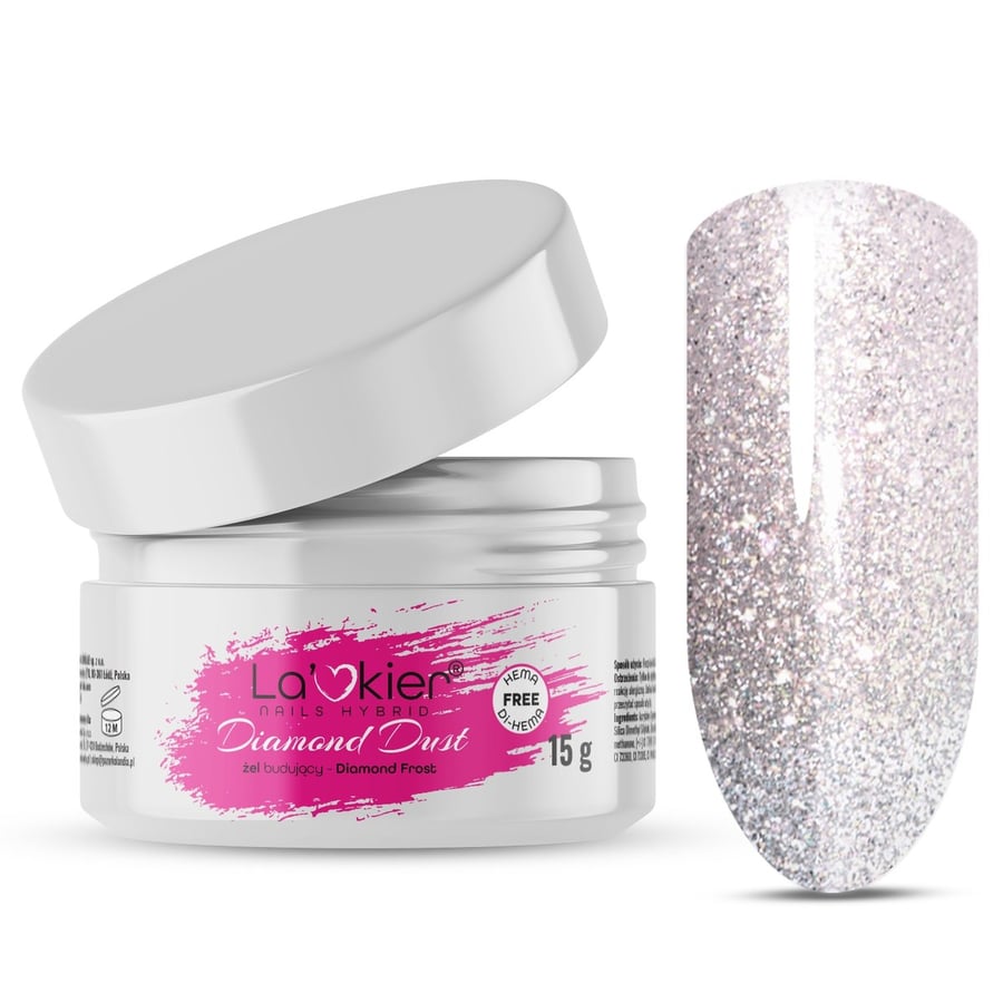 

La'kier Nail Builder Gel UV LED 15 г Tixotropia DIAMOND DUST FROST