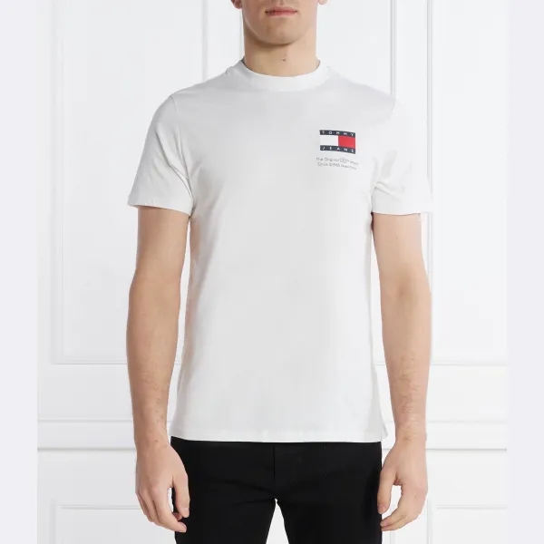 

Футболка приталенного кроя Essential Tommy Hilfiger, белый