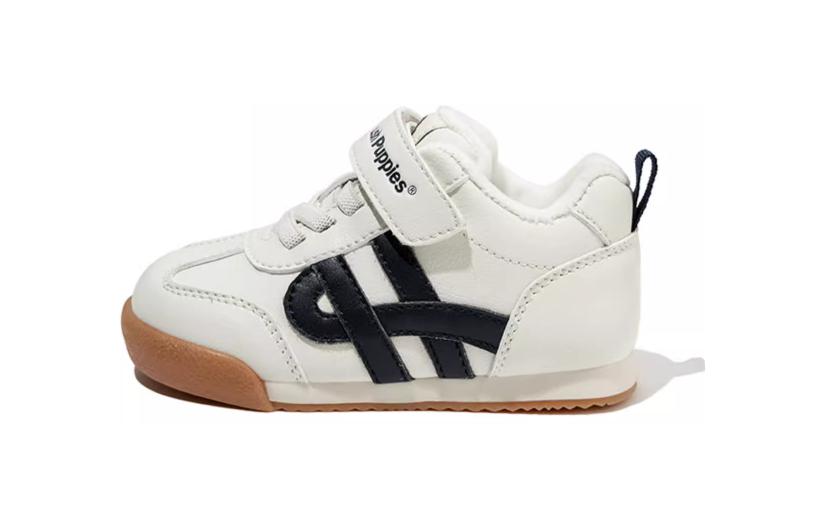 

Износостойкие низкие туфли для малышей. Для младенцев и малышей Hush Puppies, Beige/Blue Color