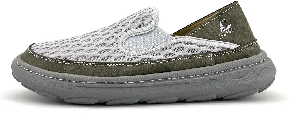 Кроссовки мужские повседневные Salkin Mesh Loafer, серый
