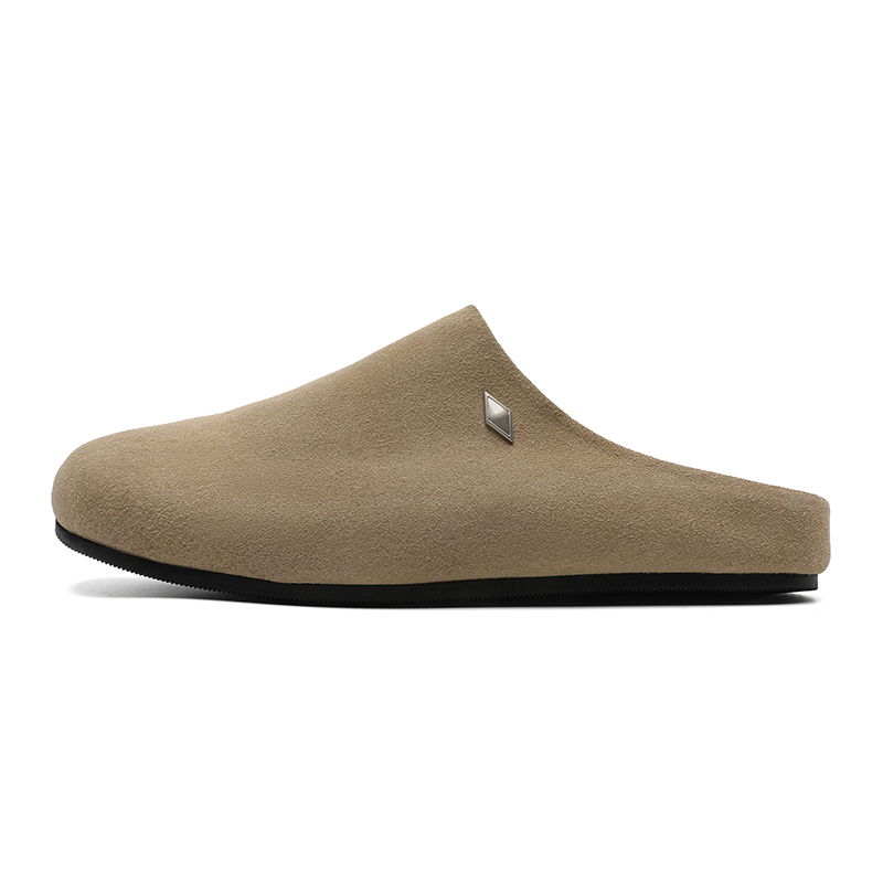 

MUYI Мужские закрытые тапочки светло-коричневые, цвет Light Brown[Men's]