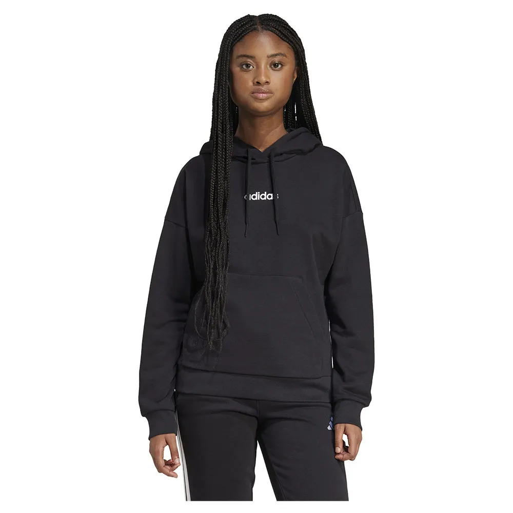 

Худи adidas Essentials Linear French Terry, черный