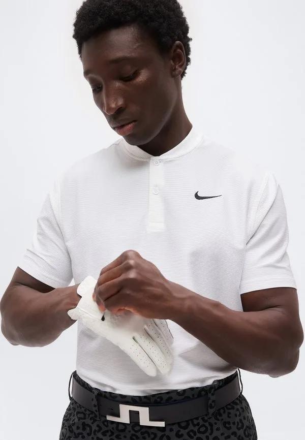 Рубашка-Поло victory blade Nike Golf, White/Black — фото 4