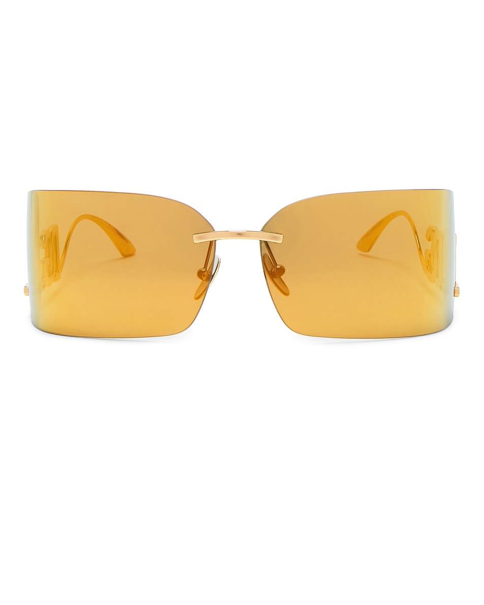 

Прямоугольные солнцезащитные очки Dolce & Gabbana, Gold