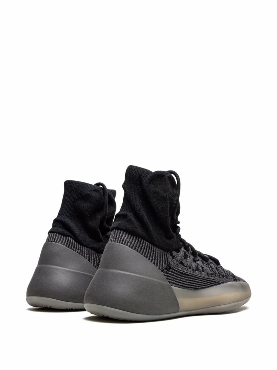 Adidas кроссовки YEEZY Basketball Knit Slate Blue, черный — фото 3
