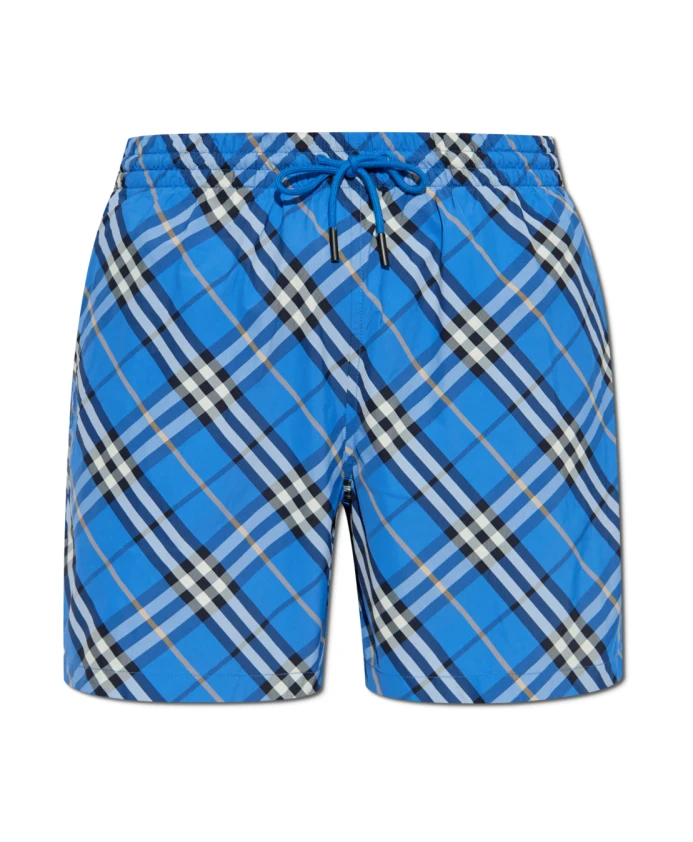 

Плавки в клетку Burberry, синий