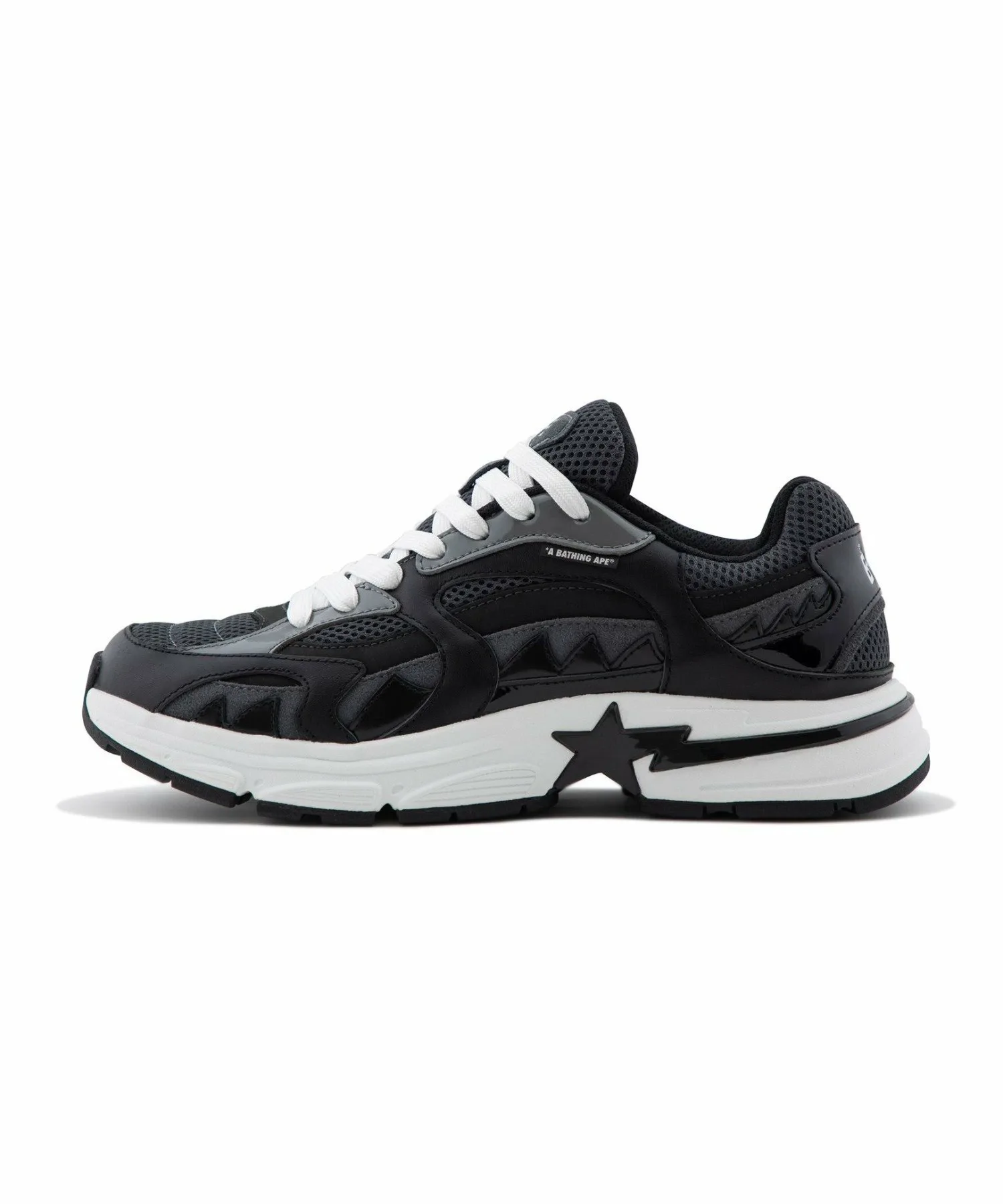 BAPE SHARK STA #3 A BATHING APE, BLACK — фото 2