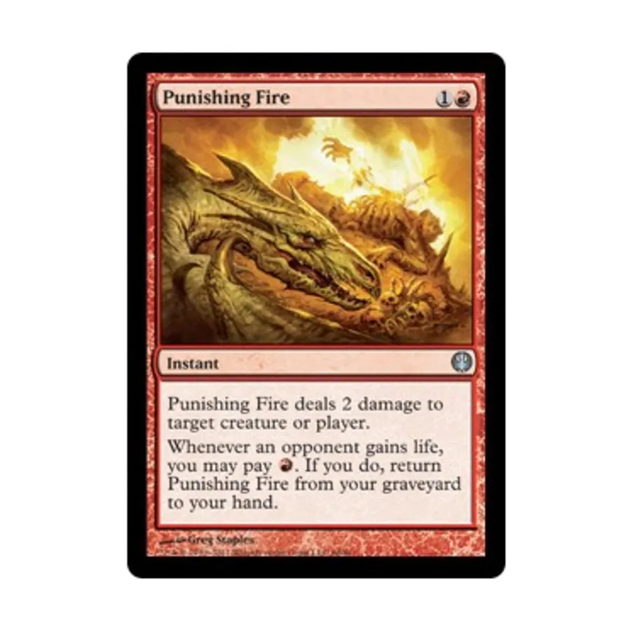 

CCG Карающий огонь (U), MTG - Duel Decks - Knights vs. Dragons