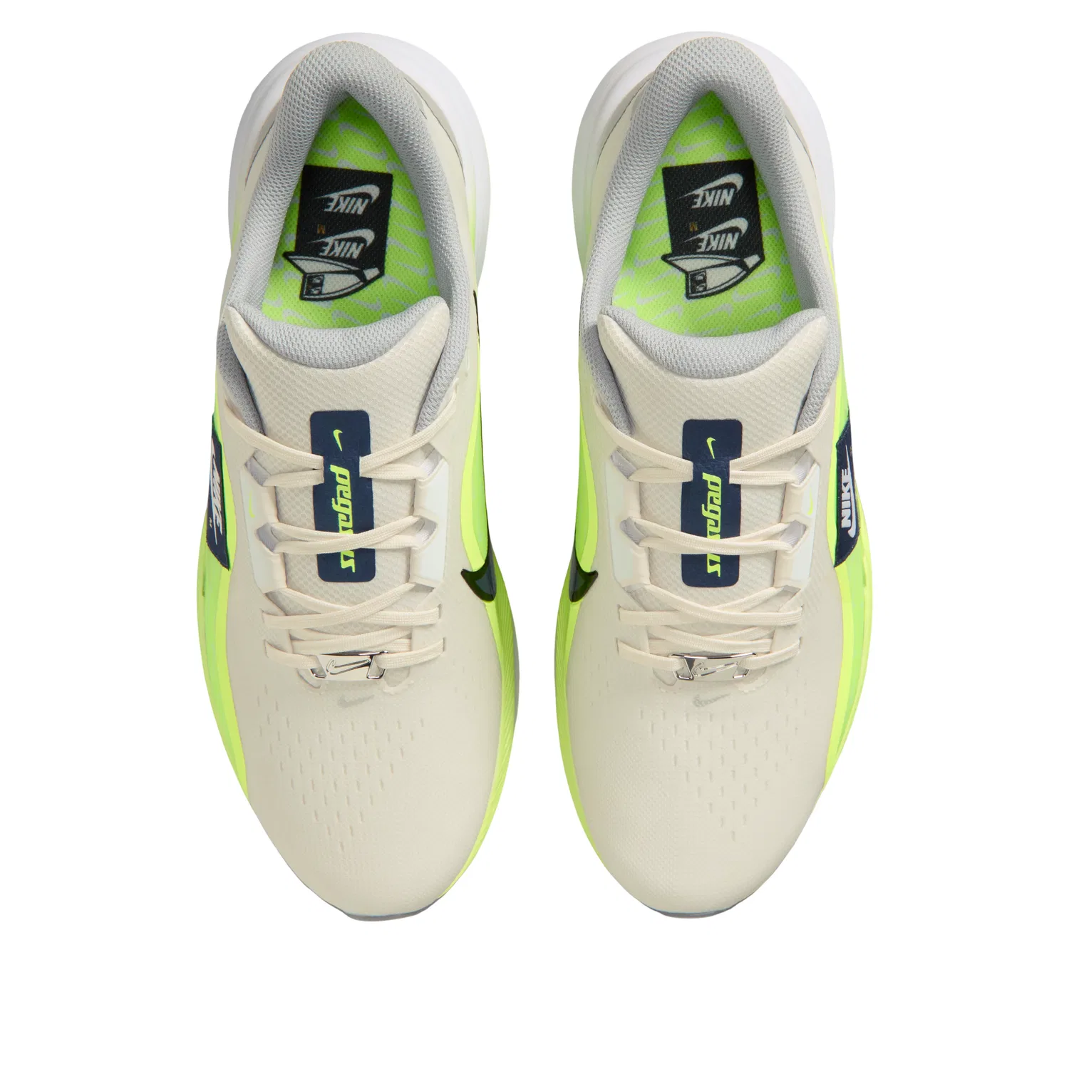 Кроссовки Nike Air Zoom Pegasus 1 G ''Phantom Volt Ice Midnight Navy IO8136-001, бежевый — фото 3