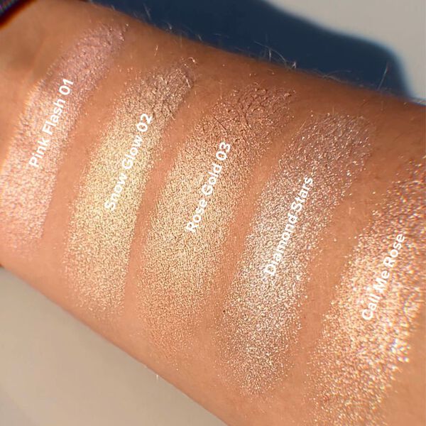 Хайлайтер розово-золотой 03, 12 г Dessi Cosmetics, цвет rose gold 03 — фото 2