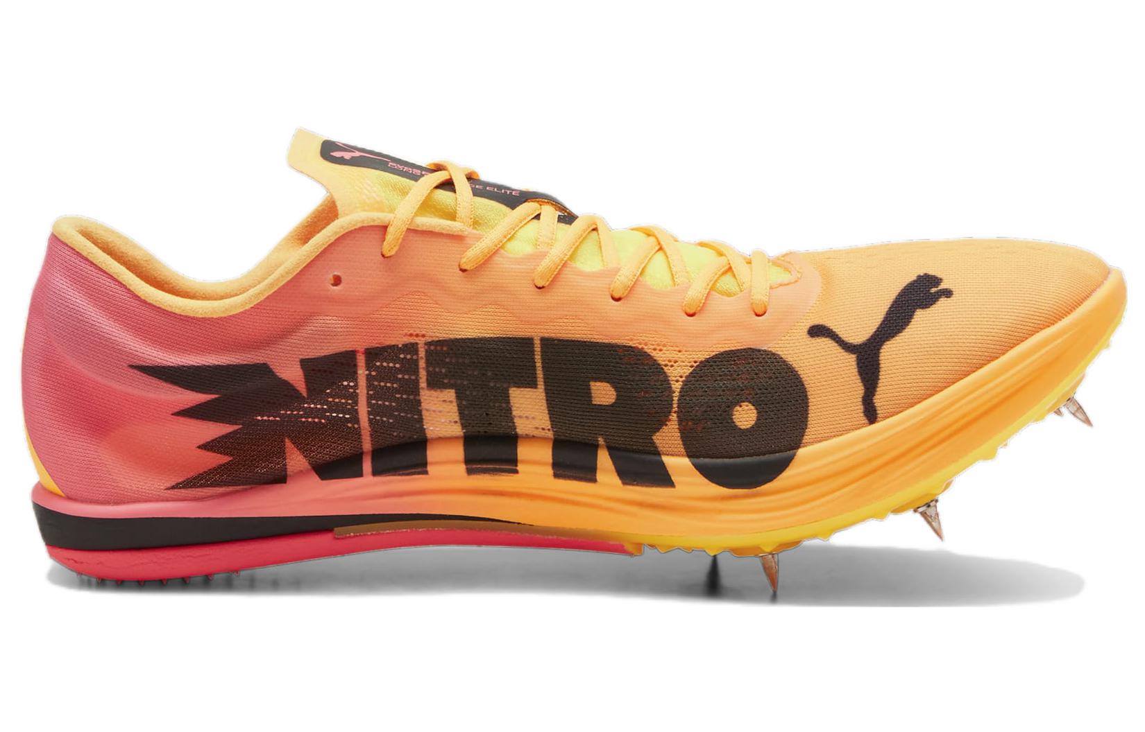EvoSpeed Nitro Elite 2 'Sun Stream Sunset Glow' PUMA, Оранжево-черная футболка — фото 2