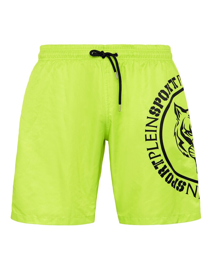 

Шорты для плавания Plein Sport Board Shorts Carbon Tiger, светло-зеленый