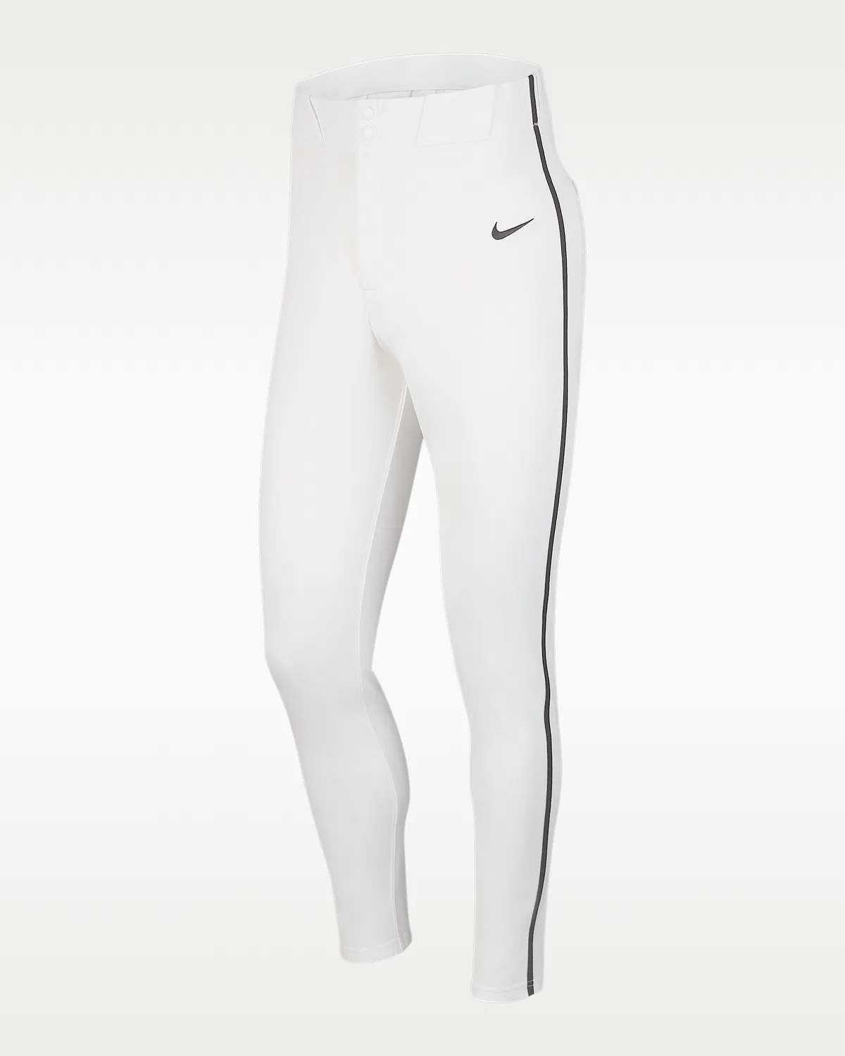 Мужские бейсбольные штаны с кантом Nike Vapor Select, White/Black/Black