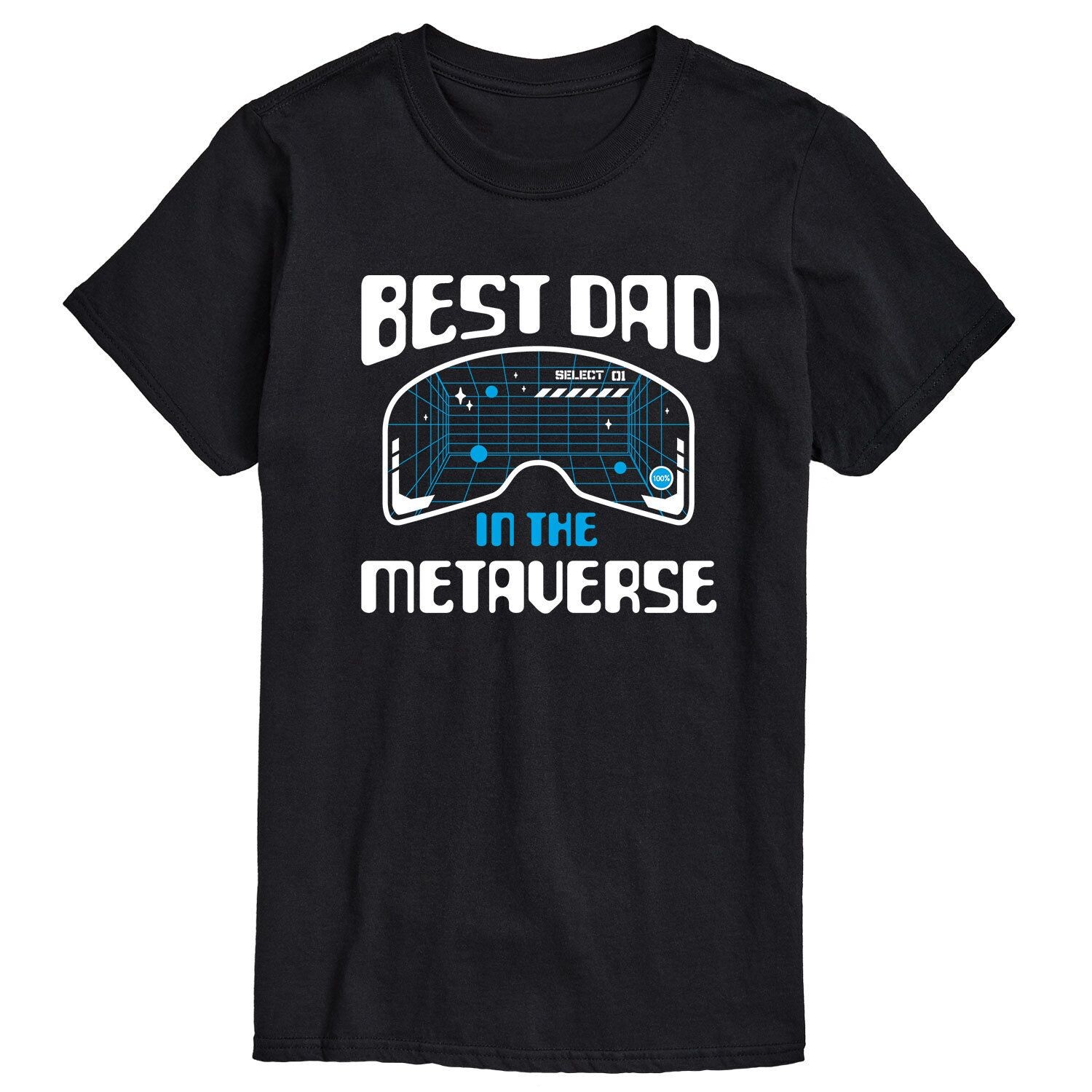 

Мужская футболка Best Dad in the Metaverse Licensed Character